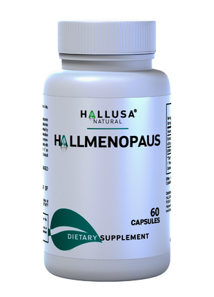 HallMenopaus - Menopause Supplements for Women - Hot Flashes, Night Sweats - Hormone Balance for Women - 60 Capsules - Hallusa Natural