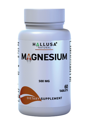 Magnesium - Magnesium Supplement - Brain Supplements for Memory and Focus - Muscles - Calm Magnesium - Focus Supplement - Magnesium Complex - 60 Tab