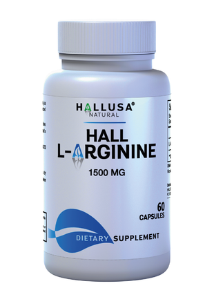 Hall L- Arginine 1500 mg - Pre Workout - Amino Acids Supplement - Nitric Oxide - Amino Energy - Energy Supplements - Muscle Recovery - 60