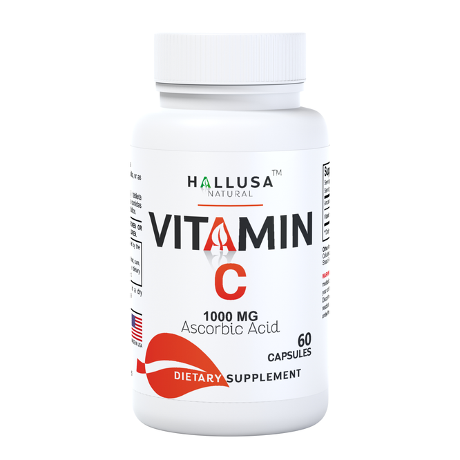 VITAMIN C - 1000mg – HALLUSA NATURAL